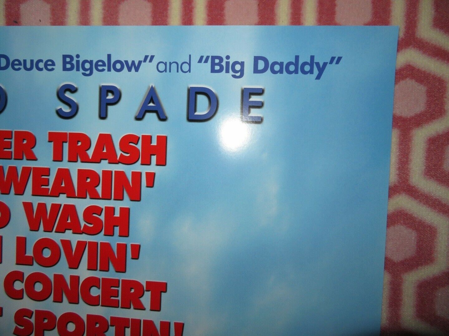 THE ADVENTURES OF JOE DIRT US ONE SHEET ROLLED POSTER DAVID SPADE 2001 - Rendezvous Cinema