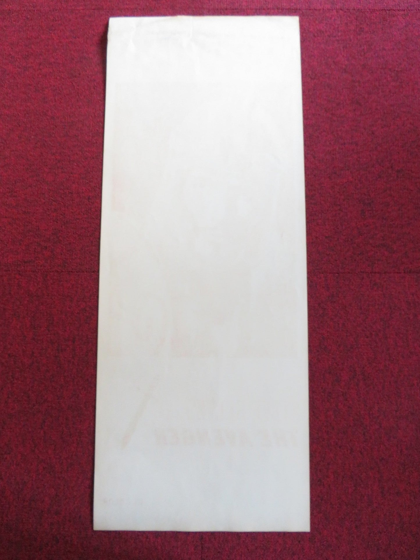 THE AVENGER US INSERT (14"x 36") POSTER STEVE REEVES CUPLA MARLIER 1962 Rendezvous Cinema Movie posters