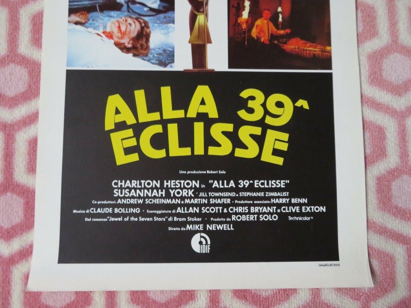 The Awakening ITALIAN LOCANDINA (27.5"x13") POSTER CHARLTON HESTON 1980 Movie posters