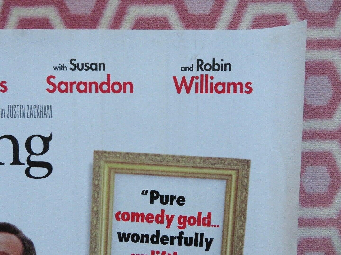 THE BIG WEDDING QUAD (30"x 40") ROLLED POSTER ROBERT DINOR ROBIN WILLIAMS 2013 Rendezvous Cinema Movie posters
