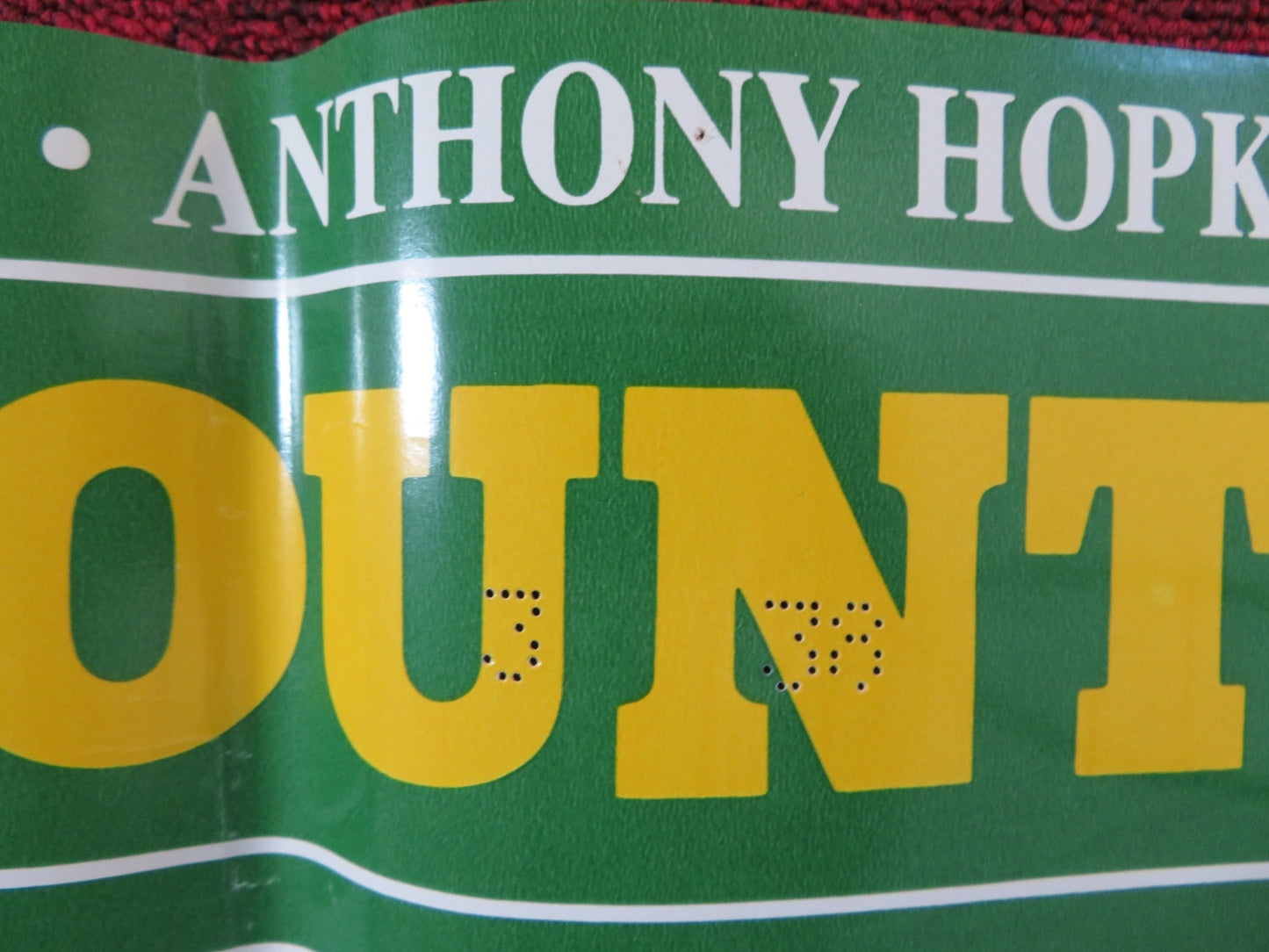 THE BOUNTY - F ITALIAN FOTOBUSTA POSTER MEL GIBSON ANTHONY HOPKINS 1984 Rendezvous Cinema Movie posters