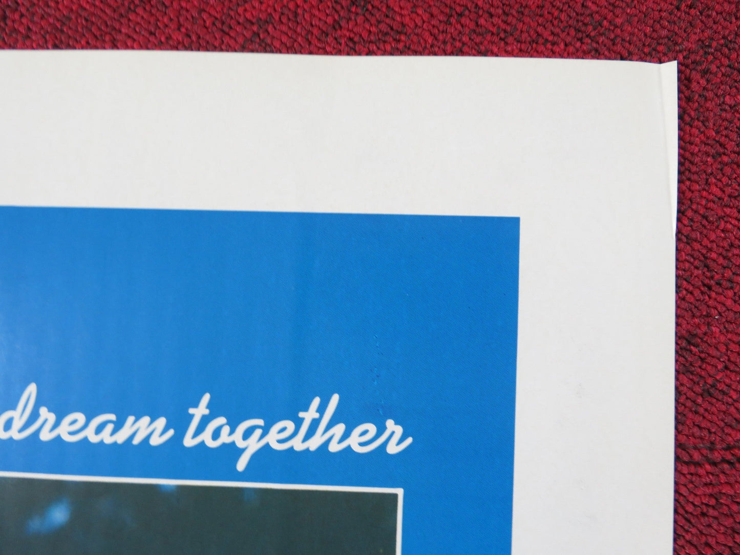 THE BRASS RING US TRI FOLDED ONE SHEET ROLLED POSTER DINA MERRILL S.SIDNEY 1983 Rendezvous Cinema Movie posters