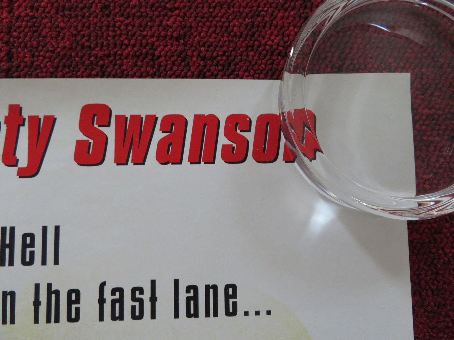 THE CHASE VHS VIDEO POSTER CHARLIE SHEEN KRISTY SWANSON 1994 Rendezvous Cinema Movie posters