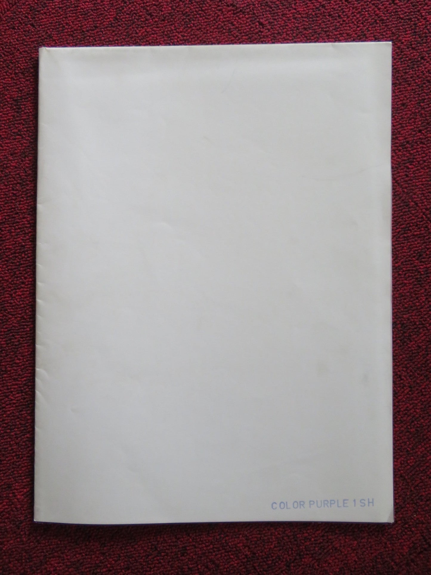 THE COLOR PURPLE FOLDED US ONE SHEET POSTER SPIELBERG WHOOPI GOLDBERG 1985 Rendezvous Cinema Movie posters