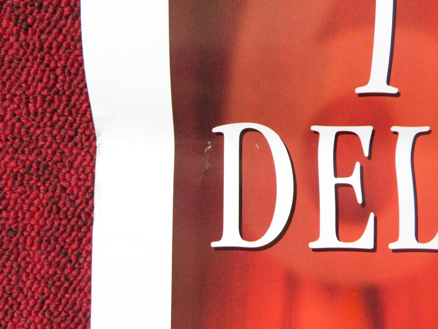 THE COLOURS OF THE DEVIL ITALIAN LOCANDINA POSTER RUGGERO RAIMONDI 1997 Rendezvous Cinema Movie posters