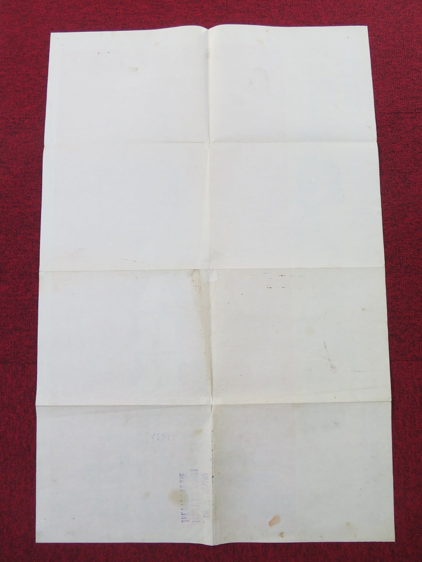 THE DARK AT THE TOP OF THE STAIRS FOLDED US ONE SHEET POSTER ROBERT PRESTON 1960 Rendezvous Cinema Movie posters