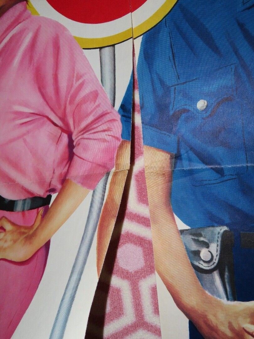 THE DELICATE DELINQUENT GERMAN A1 (33"x 23") POSTER JERRY LEWIS MARTHA HYER 1957 Movie posters