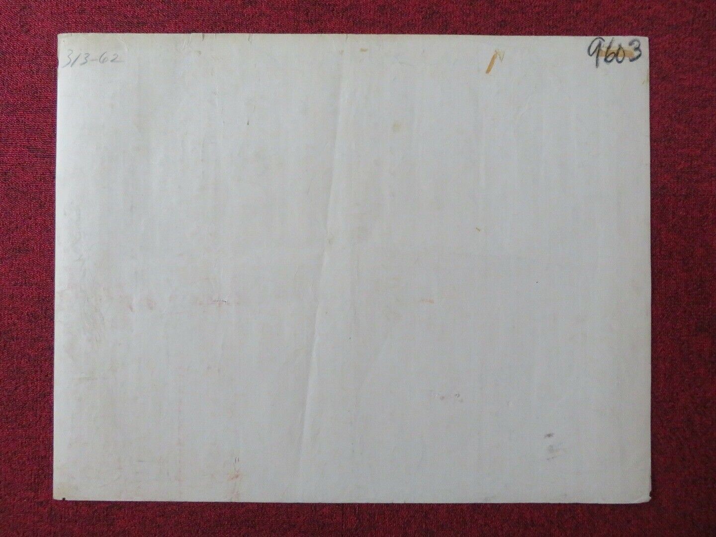 THE DELICATE DELINQUENT US HALF SHEET (22"x 28") POSTER JERRY LEWIS 1962 Movie posters