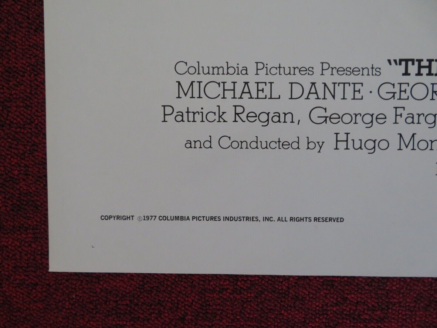 THE FARMER FOLDED US ONE SHEET POSTER GARY CONWAY ANGEL TOMPKINS 1977 - Rendezvous Cinema