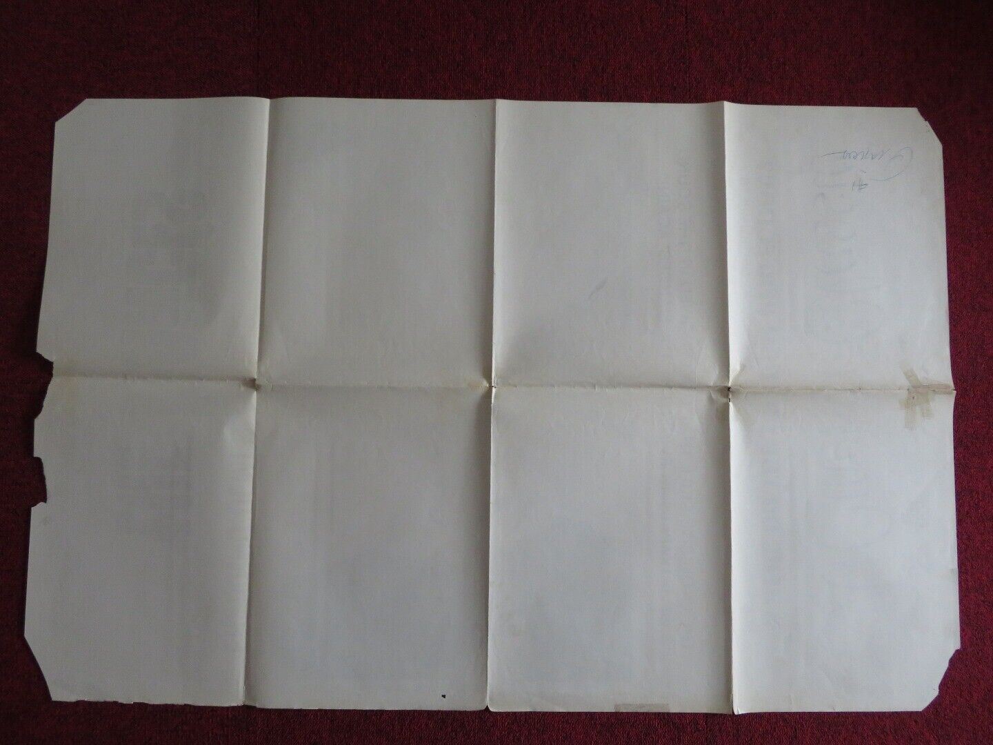 THE FIANCES / I Fidanzati FOLDED US ONE SHEET POSTER ERMANNO OLMI 1963 Movie posters