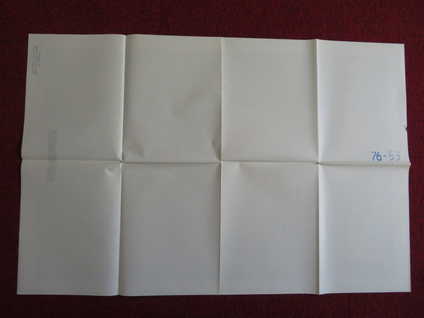 THE FIRST NUDIE MUSICAL FOLDED US ONE SHEET POSTER STEPHEN NATHAN 1975 Rendezvous Cinema Movie posters