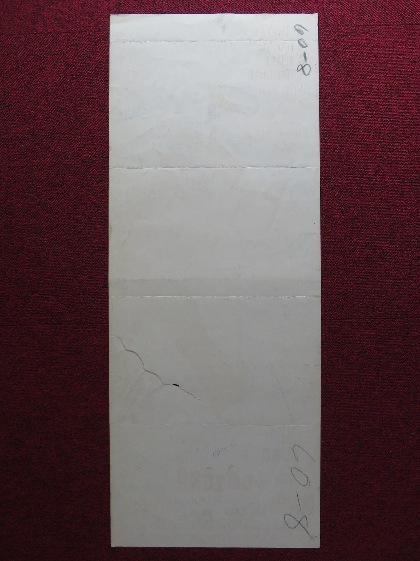 THE GAZEBO US INSERT (14"x 36") POSTER GLENN FORD DEBBIE REYNOLDS 1960 Rendezvous Cinema Movie posters