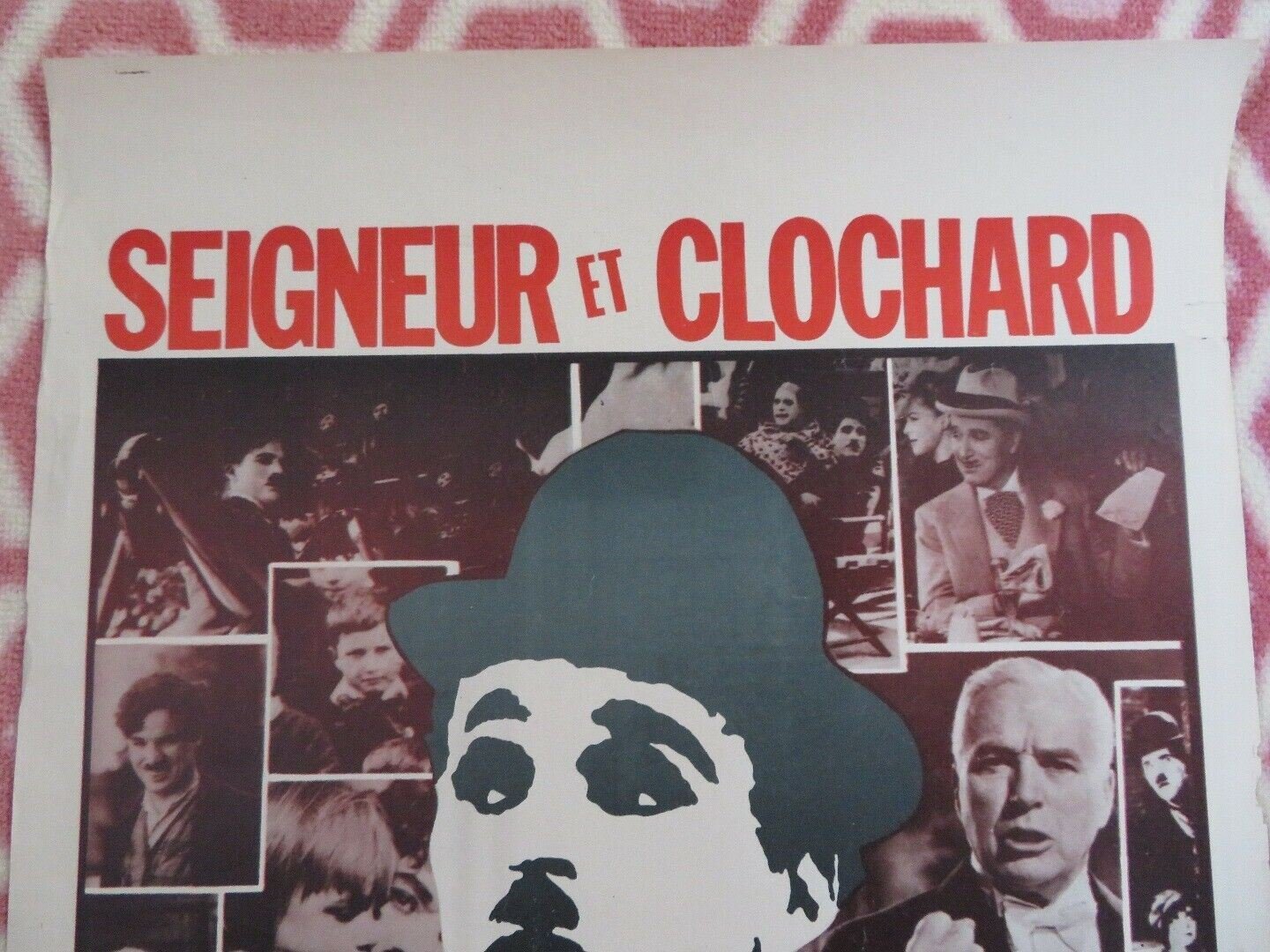 THE GENTLEMAN TRAMP BELGIUM (22"x14.5") POSTER CHARLIE CHAPLIN 1976 Movie posters