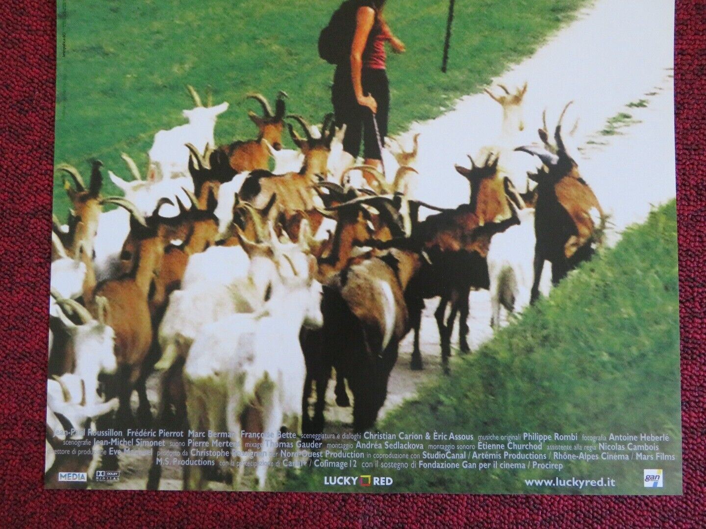 THE GIRL FROM PARIS ITALIAN LOCANDINA (26"x12.5") POSTER MICHEL SERRAULT 2001 - Rendezvous Cinema