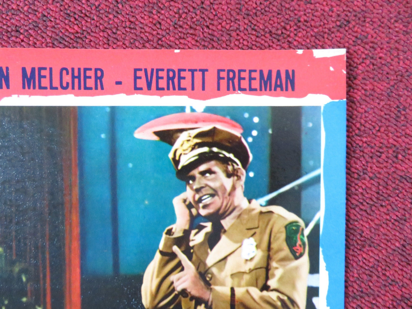 THE GLASS BOTTOM BOAT - B ITALIAN FOTOBUSTA POSTER DORIS DAY ROD TAYLOR 1966 Rendezvous Cinema Movie posters