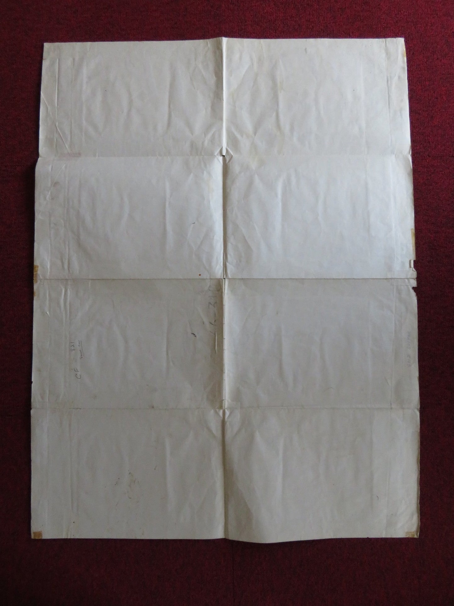 THE GOLD GUITAR FOLDED US ONE SHEET POSTER DEL REEVES ROY DRUSKY 1966 Rendezvous Cinema Movie posters
