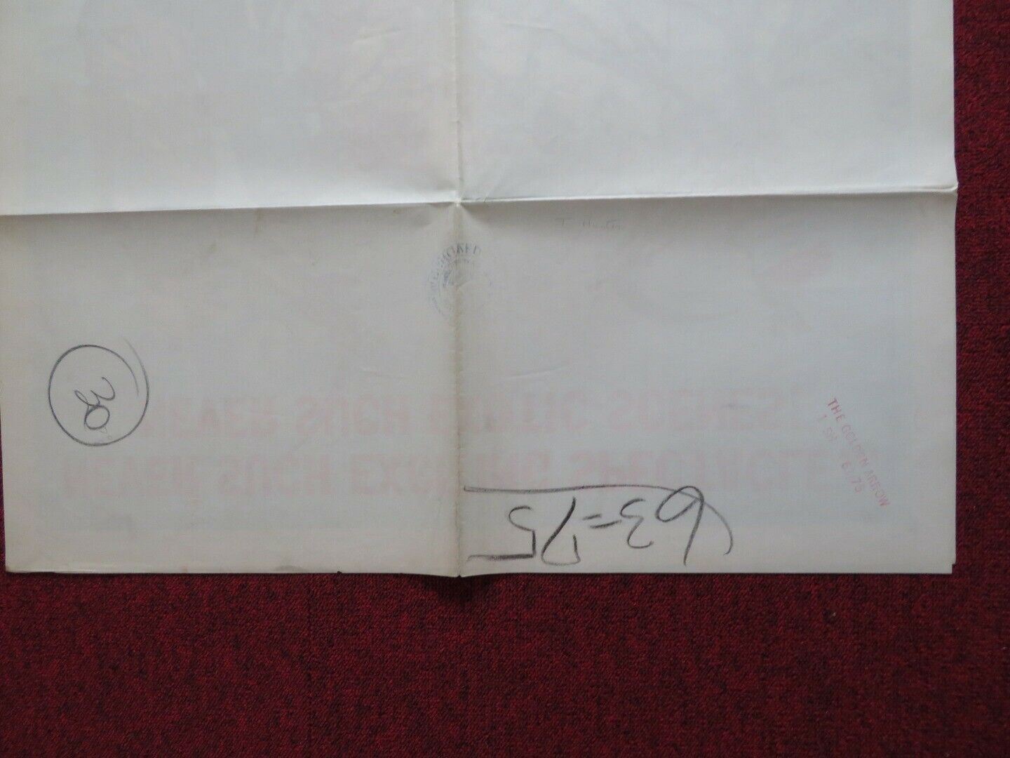 THE GOLDEN ARROW US ONE SHEET POSTER TAB HUNTER ROSSANA PODESTA 1963 - Rendezvous Cinema