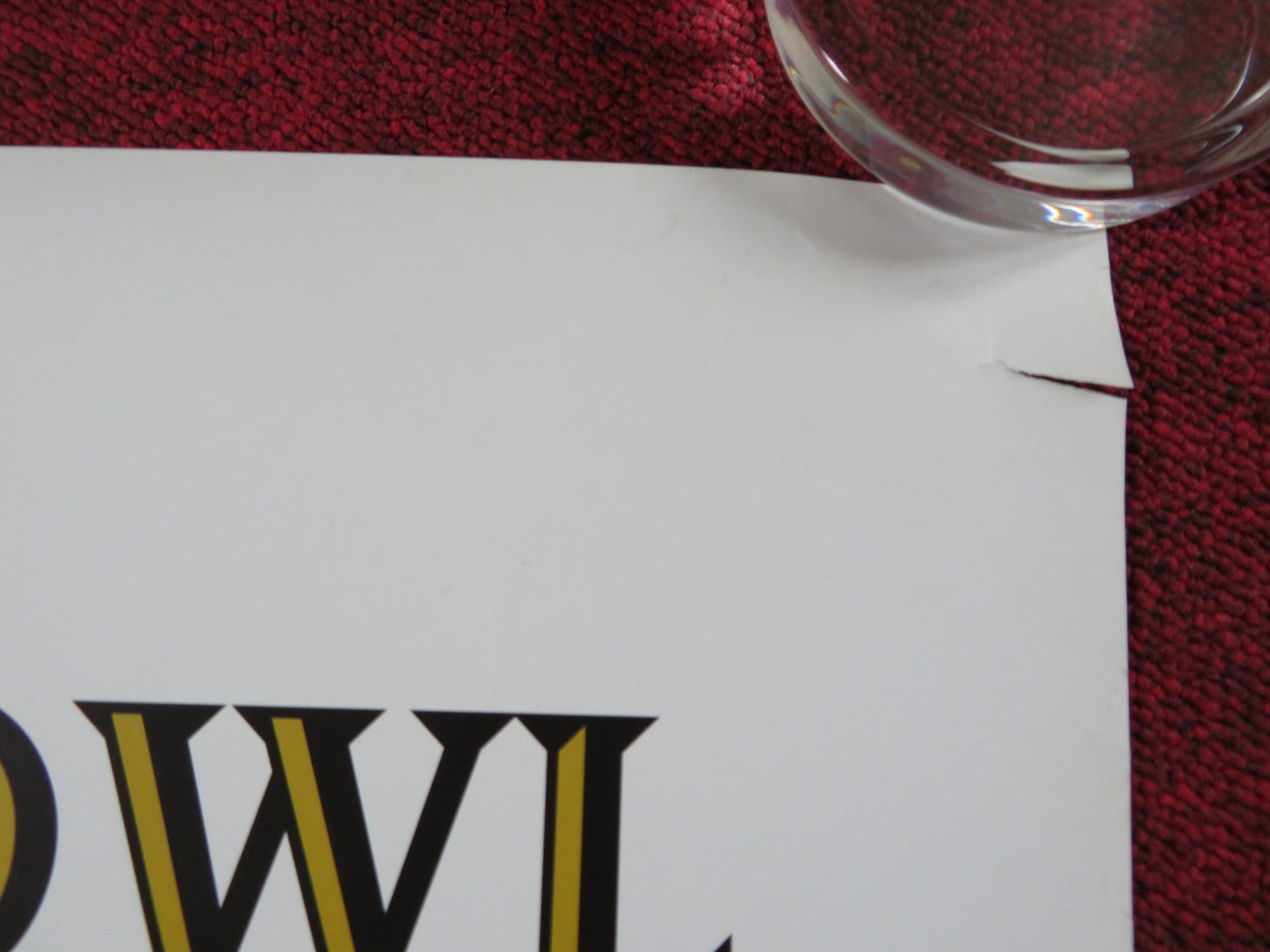 THE GOLDEN BOWL US ONE SHEET ROLLED POSTER KATE BECKINSALE JAME FOX 2000 Rendezvous Cinema Movie posters