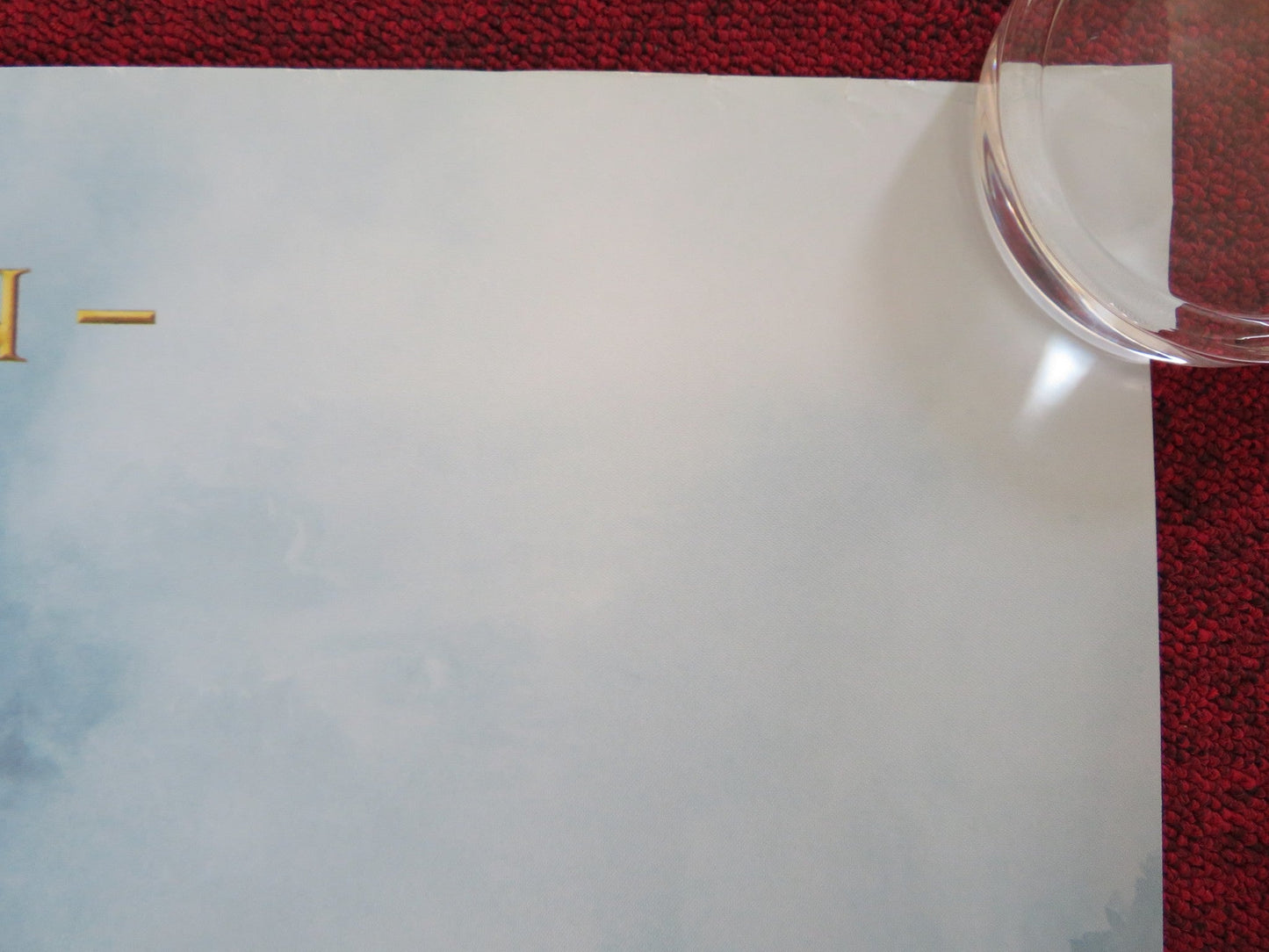 THE GOLDEN COMPASS UK QUAD ROLLED POSTER NICOLE KIDMAN DANIEL CRAIG 2007 Rendezvous Cinema Movie posters