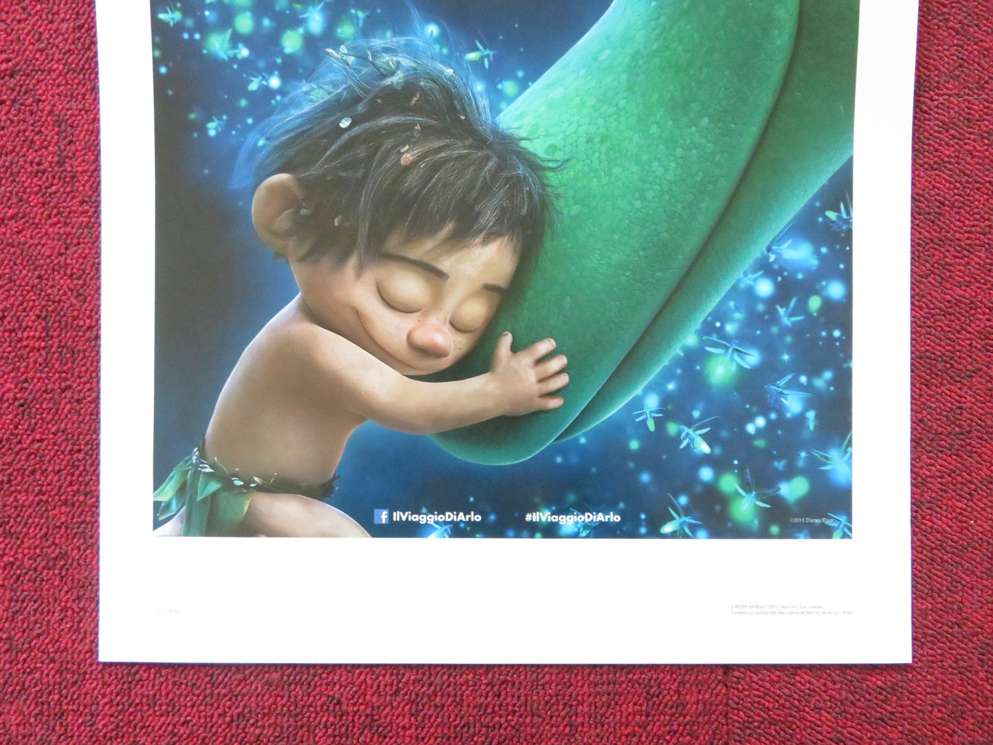 THE GOOD DINOSAUR ITALIAN LOCANDINA POSTER DISNEY JEFFREY WRIGHT 2015 Rendezvous Cinema Movie posters