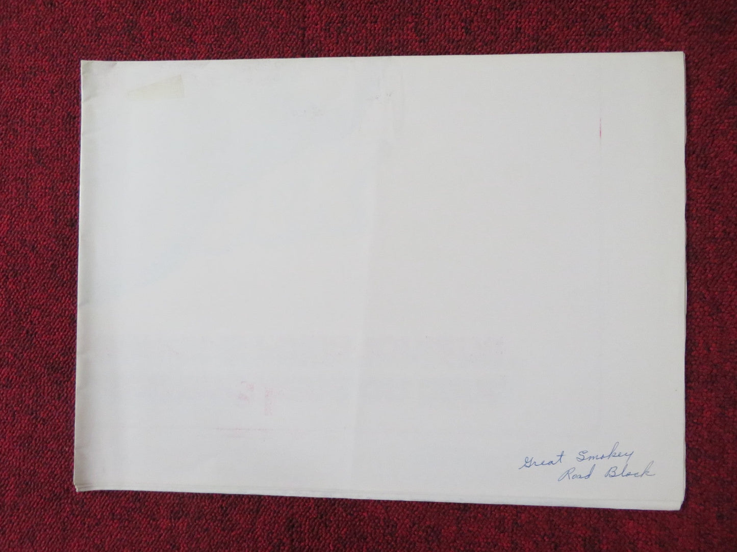 THE GREAT SMOKEY ROADBLOCK FOLDED US ONE SHEET POSTER HENRY FONDA 1977 Rendezvous Cinema Movie posters