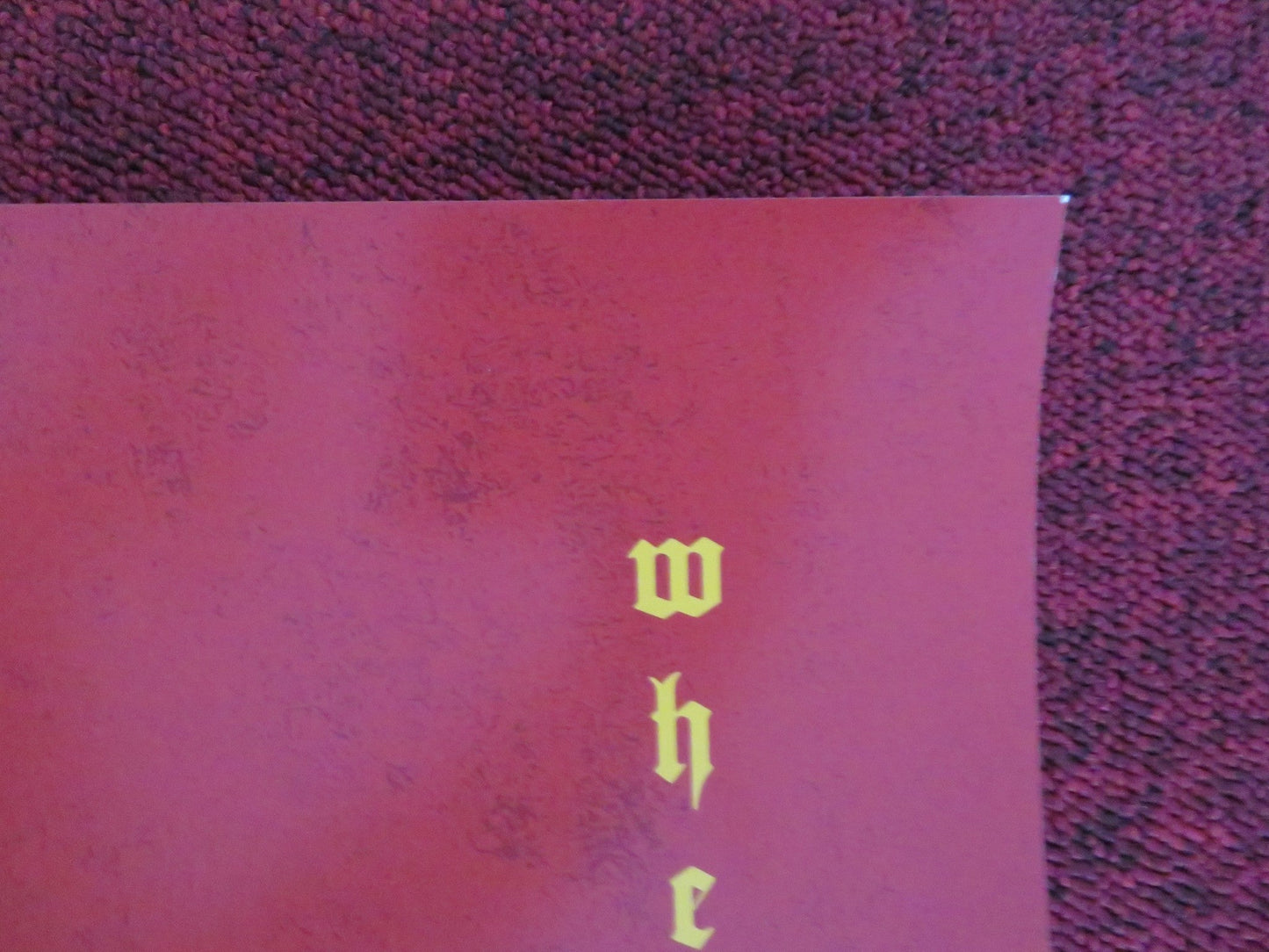 THE GREEN KNIGHT US ONE SHEET ROLLED POSTER ANAIS RIZZO JOE ANDERSON 2021 Rendezvous Cinema Movie posters