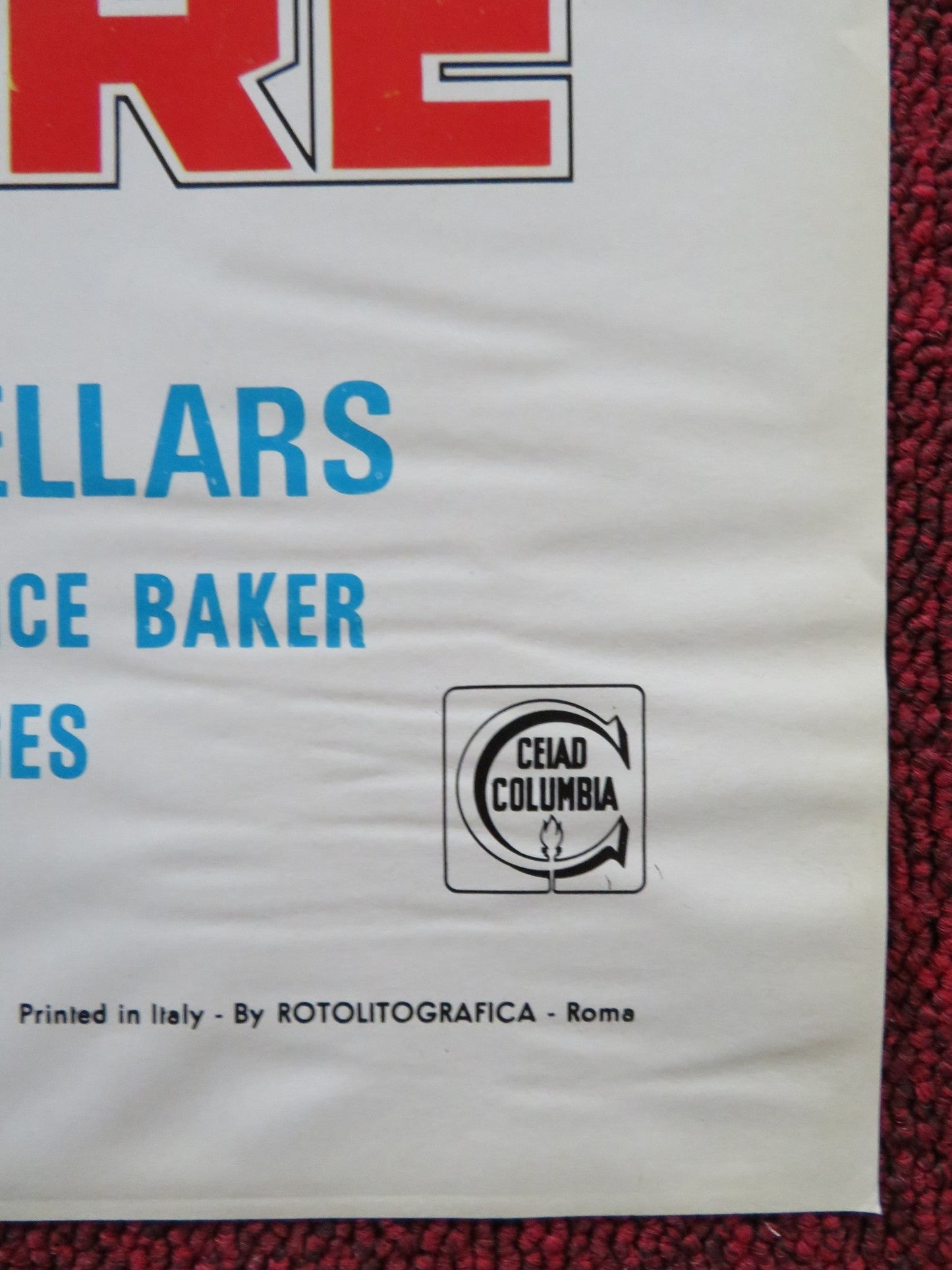 THE HIRELING ITALIAN LOCANDINA POSTER SARAH MILES ROBERT SHAW 1973 Rendezvous Cinema Movie posters