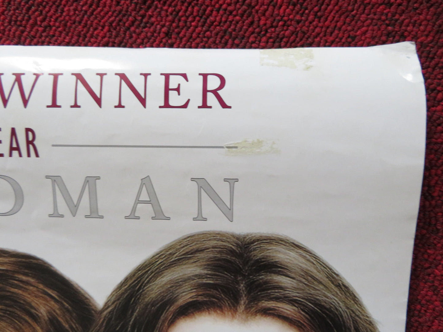 THE HOURS VHS VIDEO POSTER NICOLE KIDMAN MERYL STREEP 2002 Rendezvous Cinema Movie posters