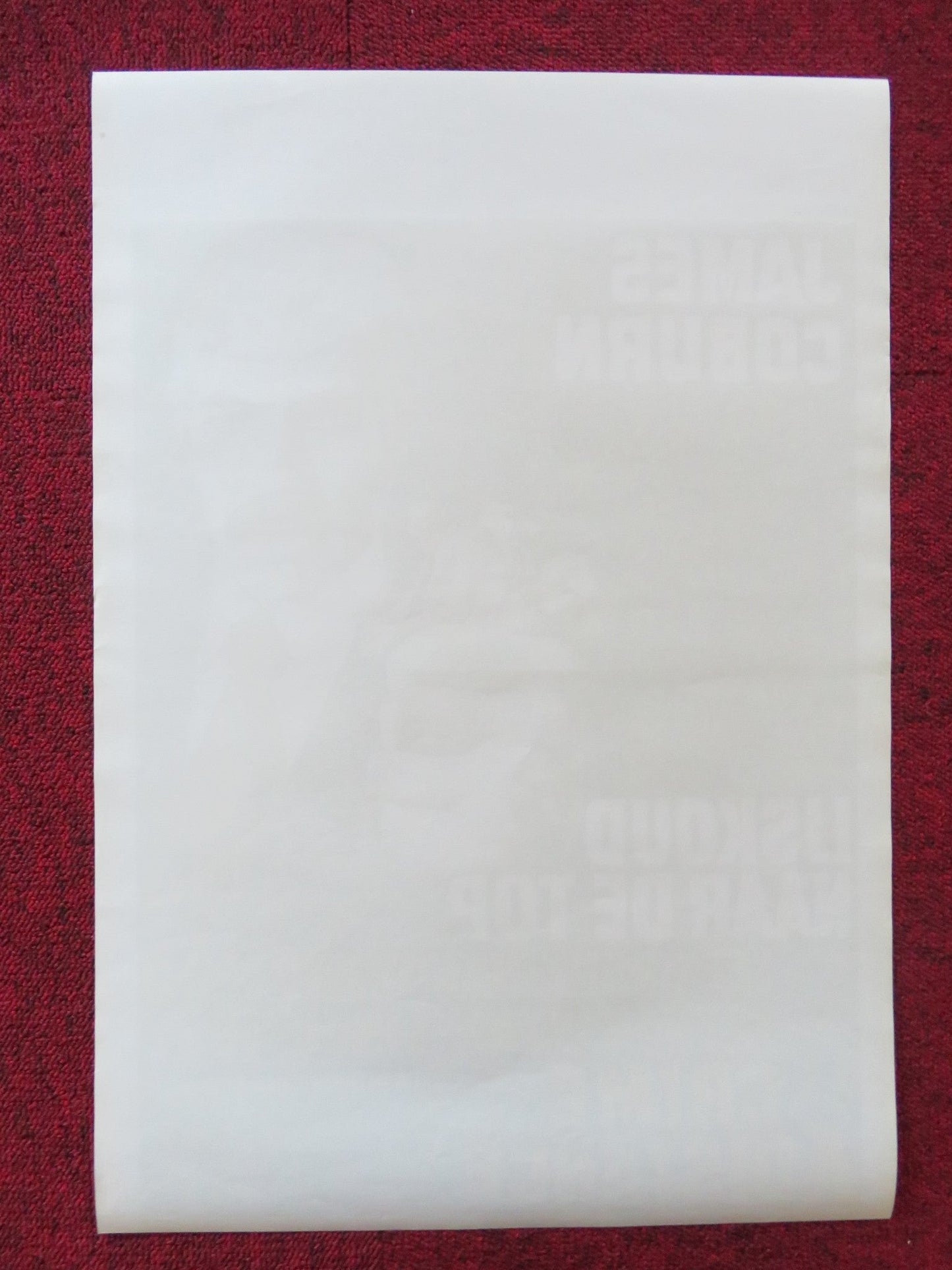 THE INTERNECINE PROJECT BELGIUM (14.5"x 21") POSTER JAMES COBURN LEE GRANT 1974 Rendezvous Cinema Movie posters