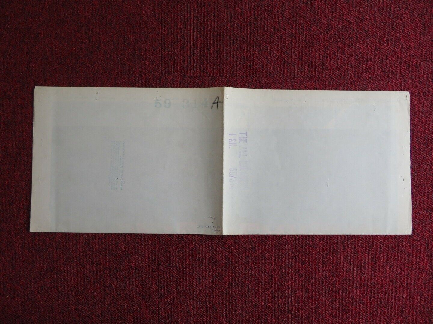 THE JAILBREAKERS FOLDED US ONE SHEET POSTER ROBERT HUTTON MARY CASTLE 1959 Movie posters