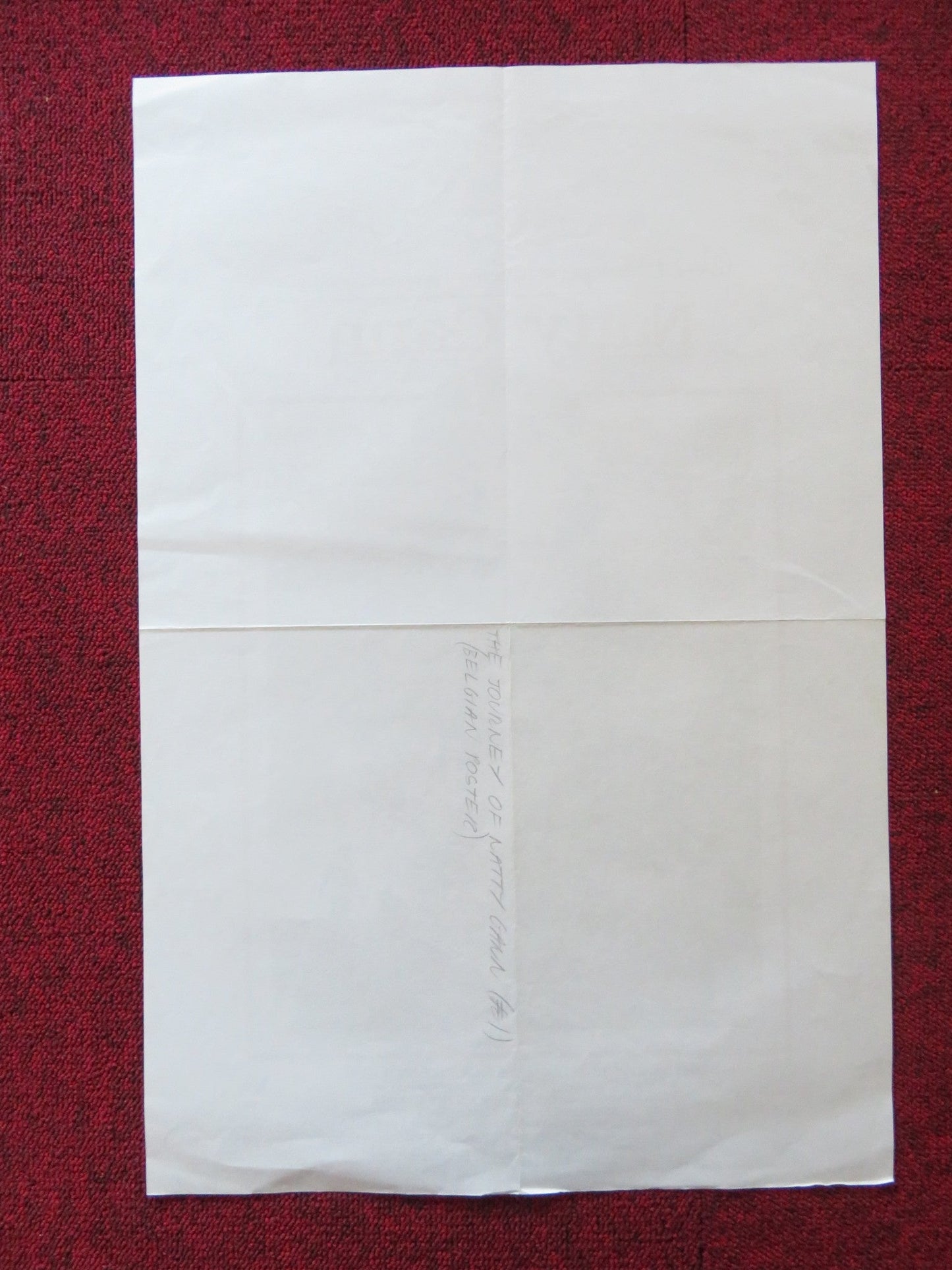 THE JOURNEY OF NATTY GANN BELGIUM (14.5"x 21.5") POSTER DISNEY M.SALENGER 1985 Rendezvous Cinema Movie posters