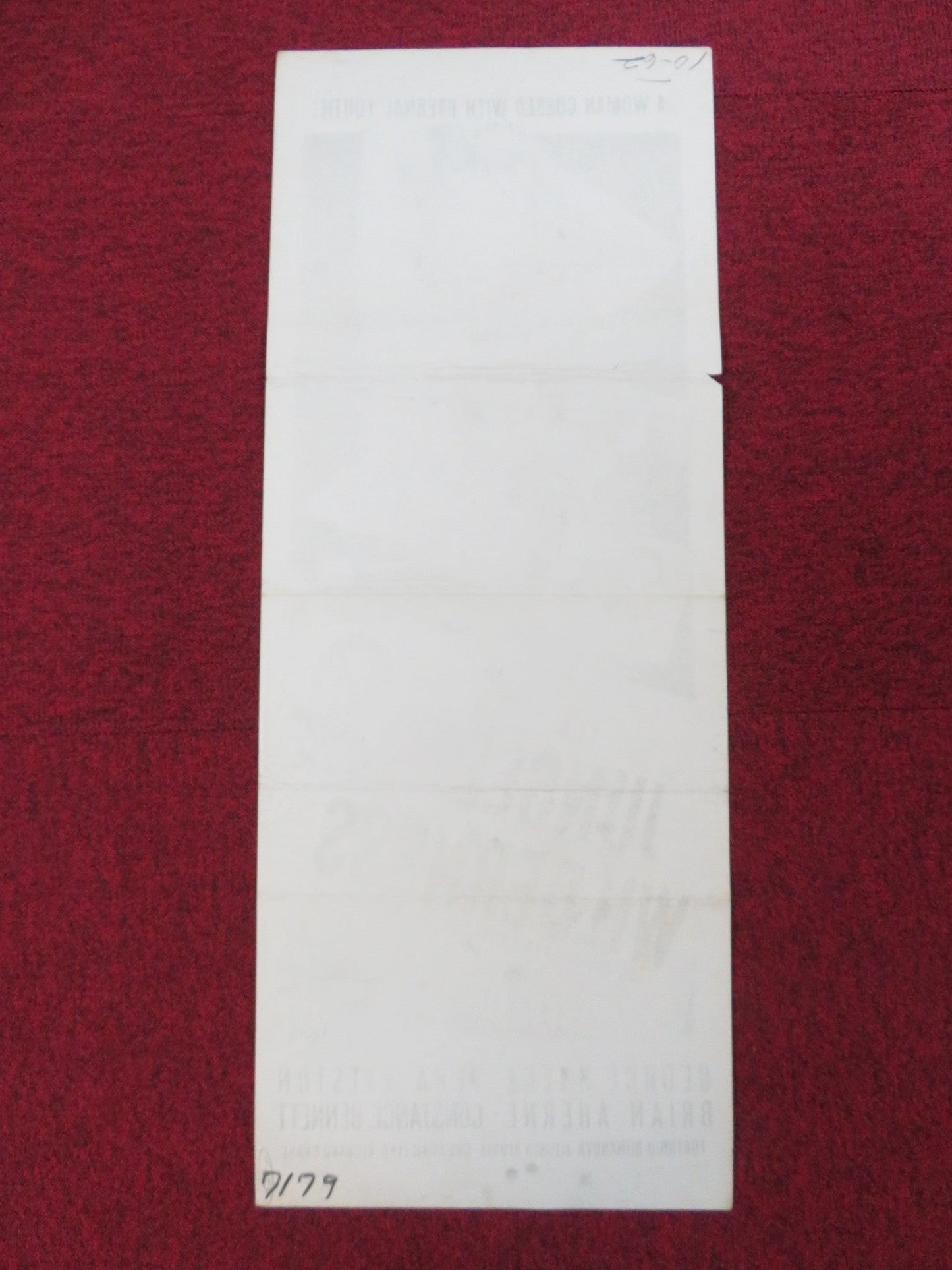 THE JUNGLE WILDERNESS US INSERT (14"x 36") POSTER GEORGE BRENT VERA RALSTON 1954 Rendezvous Cinema Movie posters