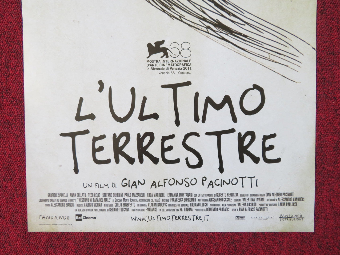 THE LAST MAN ON EARTH ITALIAN LOCANDINA POSTER GABRIELE SPINELLI A. BELLATO 2011 Rendezvous Cinema Movie posters