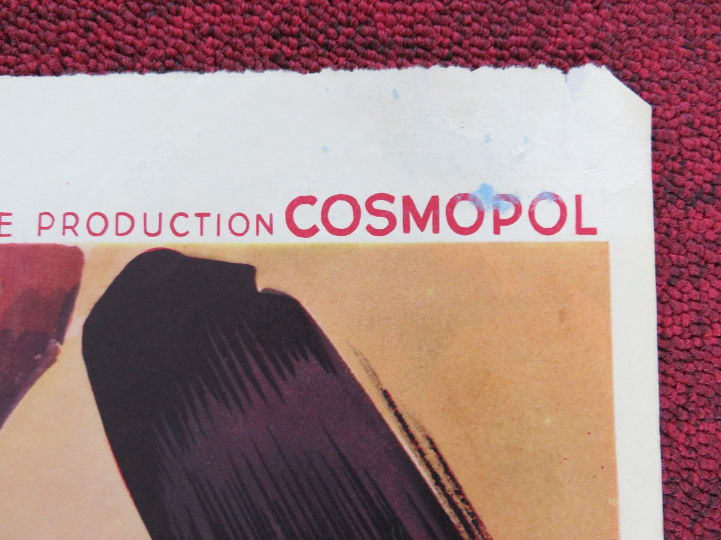 THE LAST TEN DAYS BELGIUM POSTER ALBIN SKODA OSKAR WERNER 1955 Rendezvous Cinema Movie posters