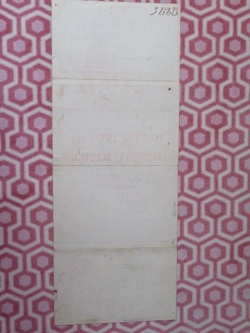 THE LAST WAGON US INSERT (14"x 36") POSTER RICHARD WIDMARK 1956 Movie posters