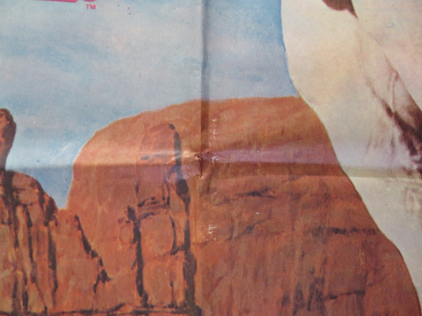 THE LEGEND OF THE LONE RANGER FOLDED LEBANESES POSTER KLINTON S MICHAEL 1981 Rendezvous Cinema Movie posters