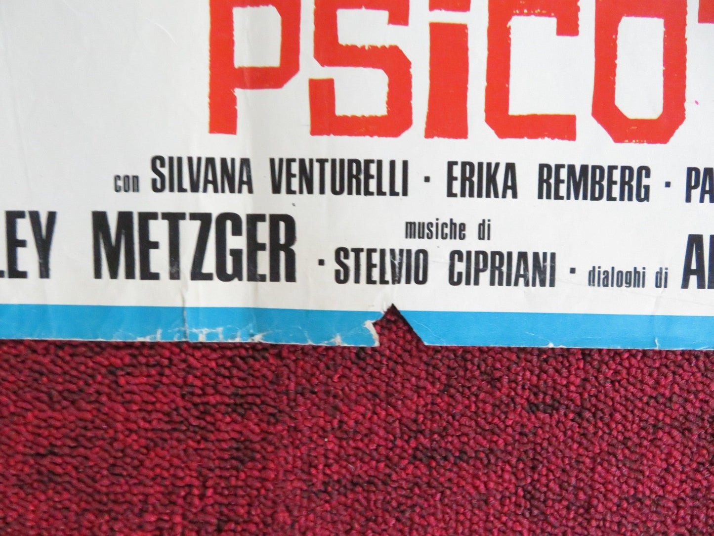 THE LICKERISH QUARTET - D ITALIAN FOTOBUSTA POSTER SILVANA VENTURELLI 1975 Rendezvous Cinema Movie posters
