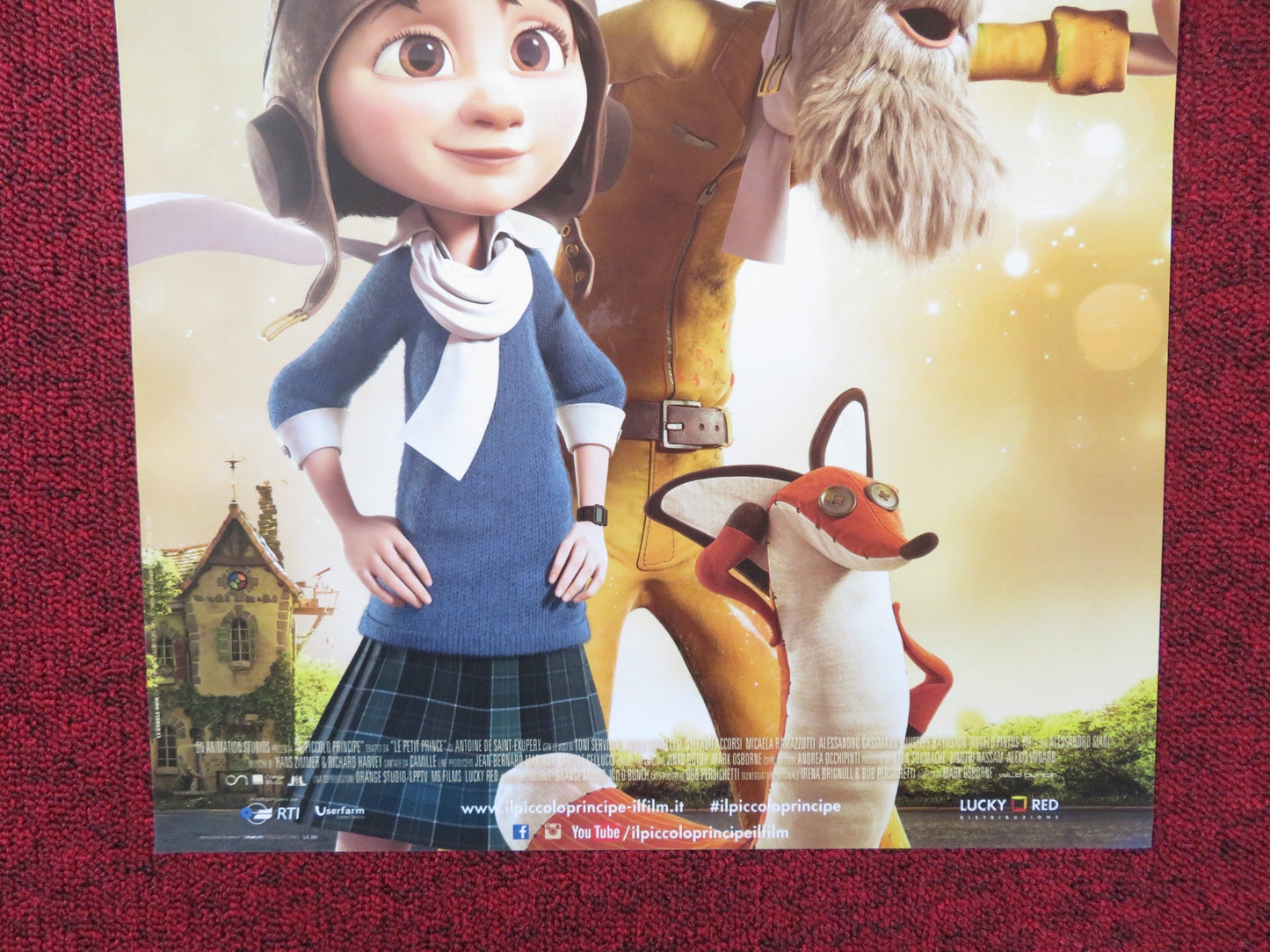 THE LITTLE PRINCE ITALIAN LOCANDINA POSTER JEFF BRIDGES MACKENZIE FOY 2015 Rendezvous Cinema Movie posters