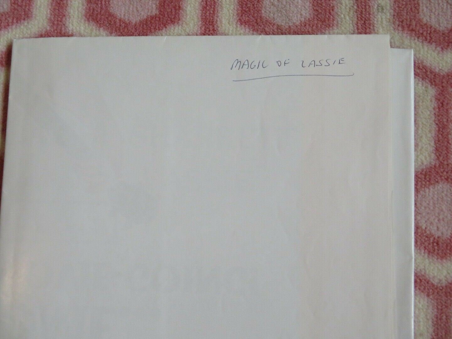 THE MAGIC OF LASSIE US ONE SHEET POSTER MICKEY ROONEY JAMES STEWART 1978 Movie posters