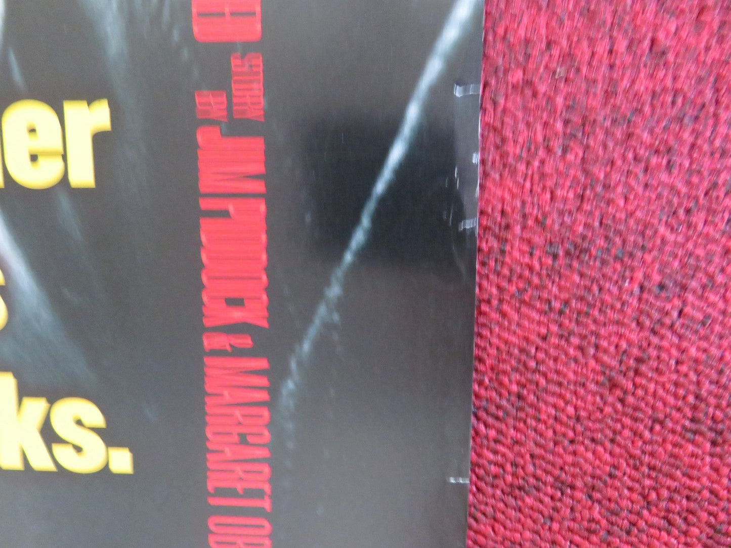 THE MAN US ONE SHEET ROLLED POSTER SAMUEL L. JACKSON EUGENE LEVY 2005 Rendezvous Cinema Movie posters