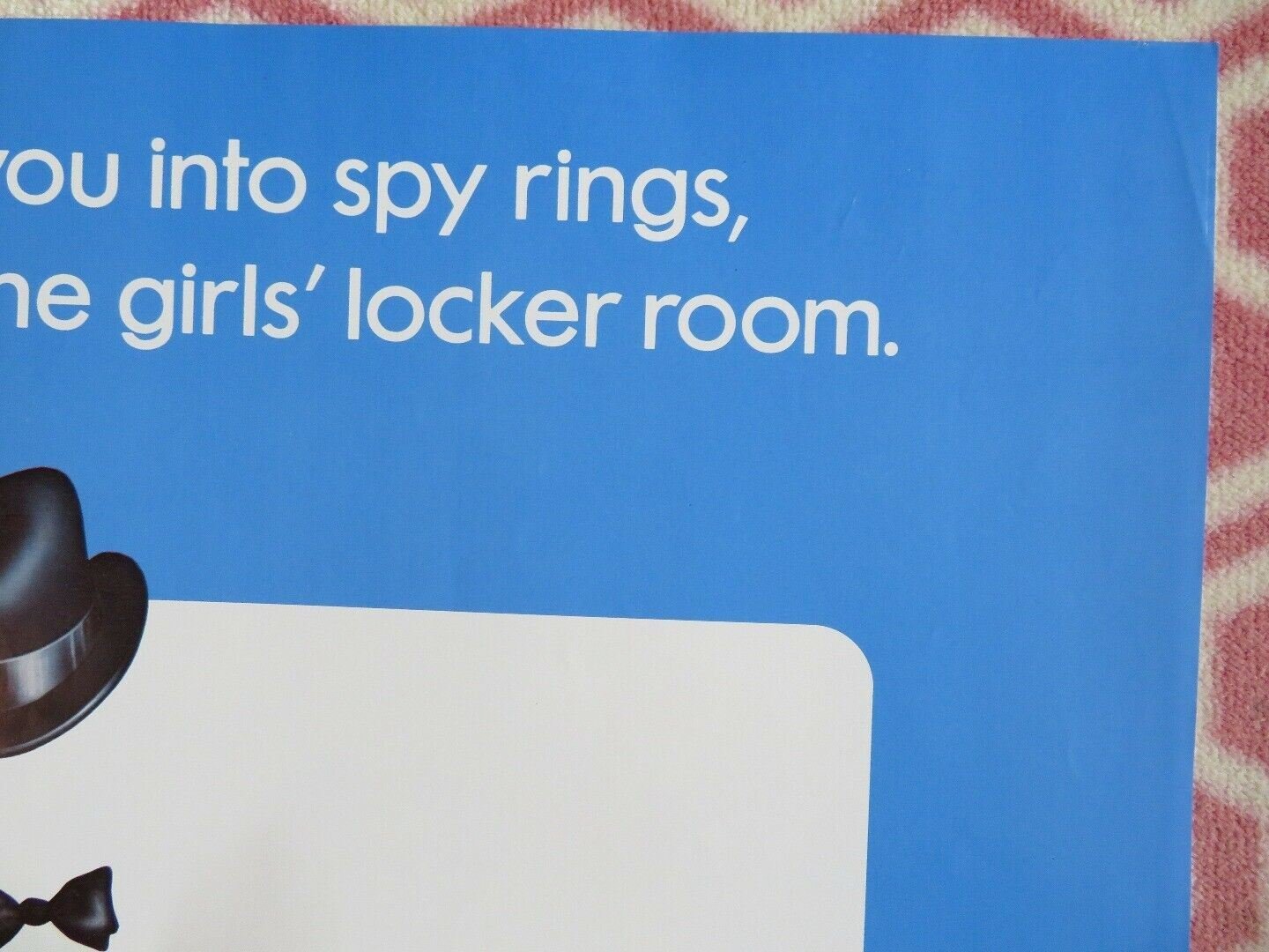 THE MAN WHO WASN'T THERE US ONE SHEET POSTER STEVE GUTTENBERG JEFFREY TAMBOR '83 Movie posters