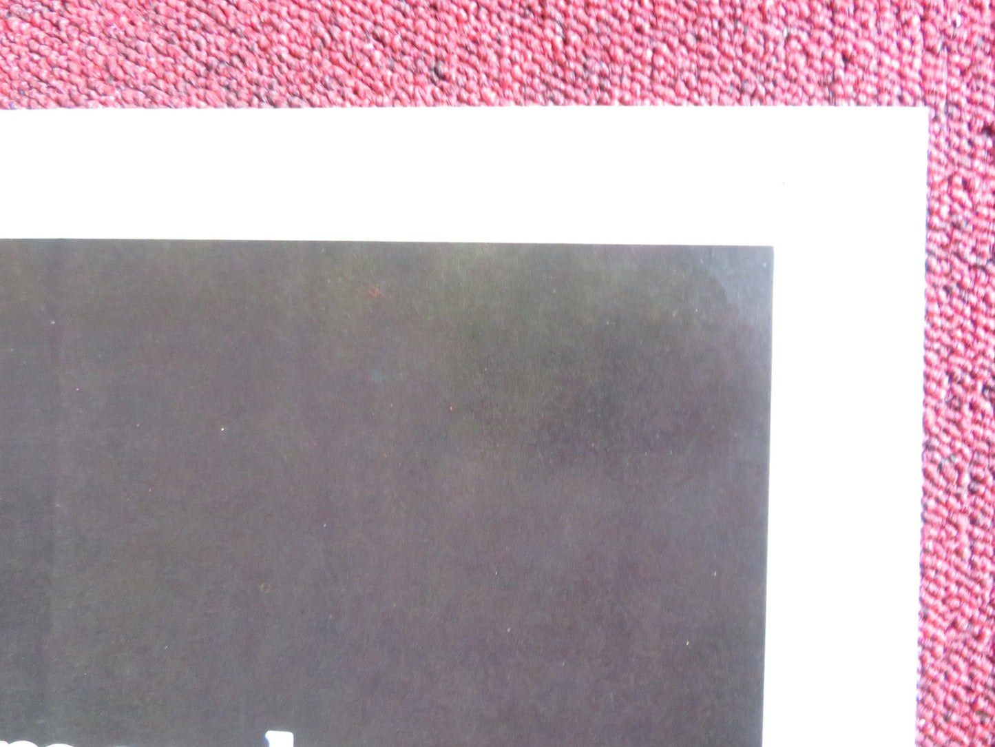 THE MAN WITH BOGART'S FACE FOLDED US ONE SHEET POSTER ROBERT SACCHI F. NERO 1980 Rendezvous Cinema Movie posters