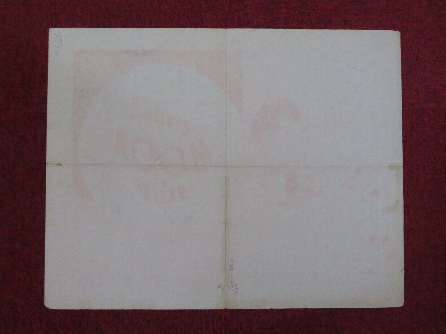 THE MOON IS BLUE US HALF SHEET (22"x 28") POSTER WILLIAM HOLDEN 1953 - Rendezvous Cinema