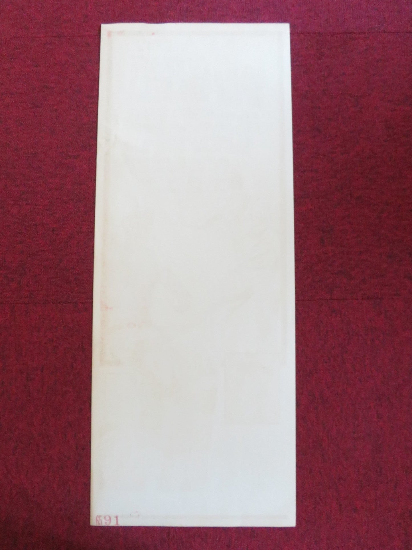 THE NAKED AND THE BRAVE US INSERT (14"x 36") POSTER ELKE SOMMER H. BUCHOLZ 1965 Rendezvous Cinema Movie posters