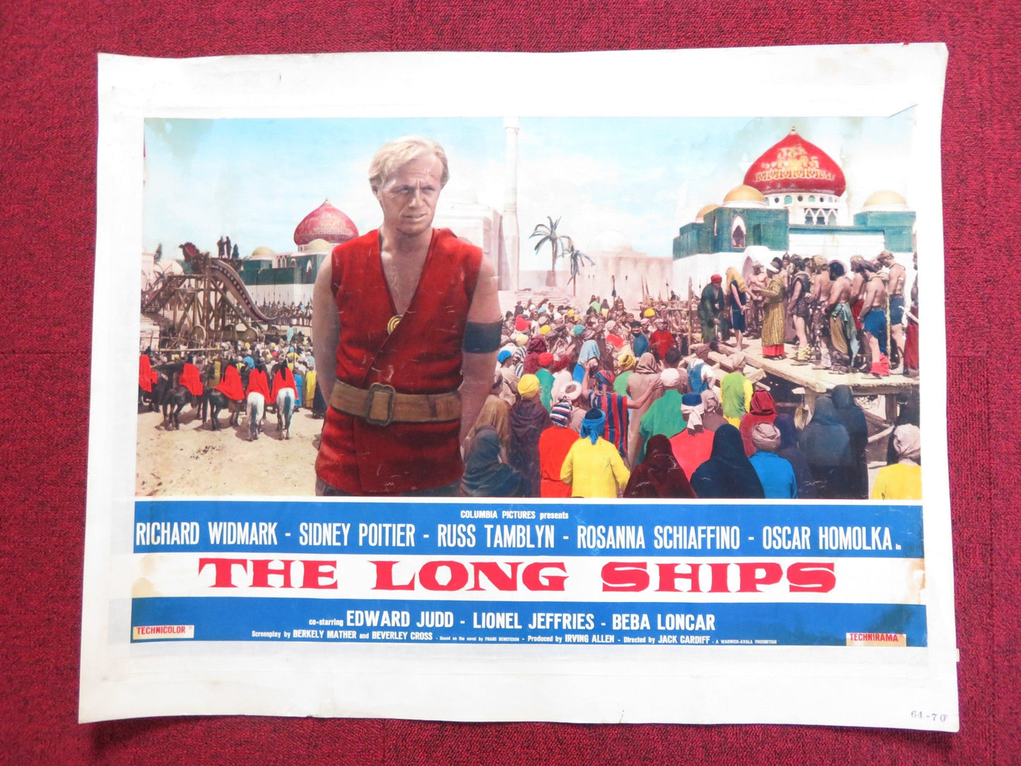 THE NAKED EDGE US HALF SHEET (22"x 28") POSTER GARY COOPER DEBORAH KERR 1961 Rendezvous Cinema Movie posters