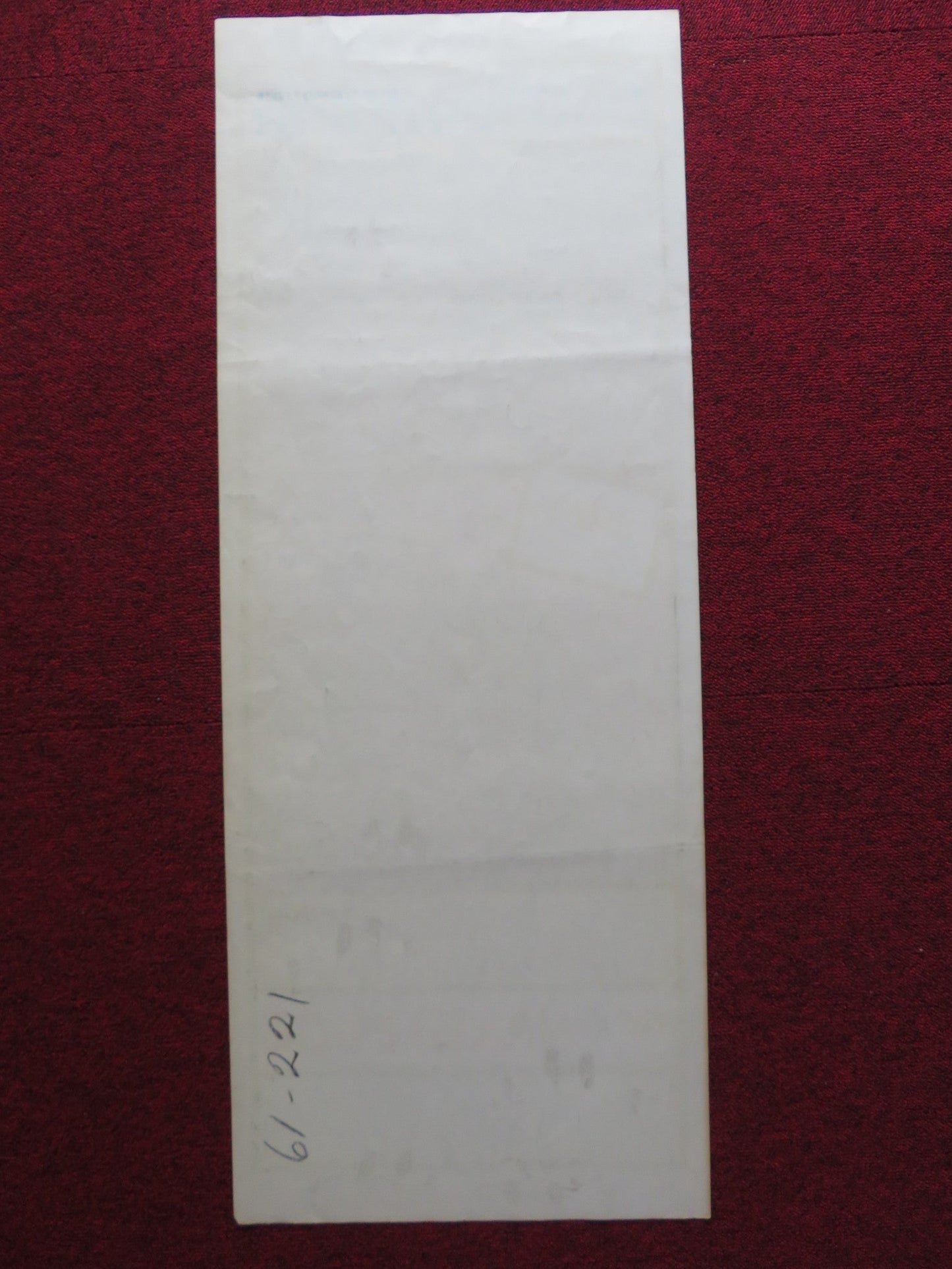 THE NAKED EDGE US INSERT (14"x 36") POSTER GARY COOPER DEBORAH KERR 1961 Rendezvous Cinema Movie posters