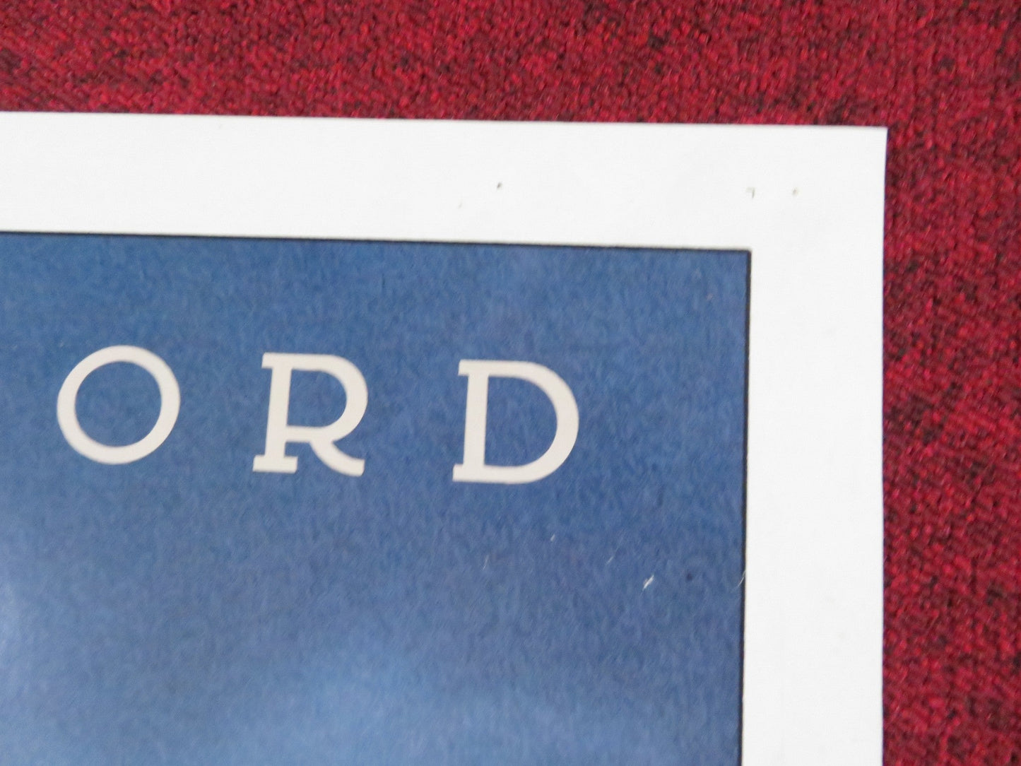 THE NATURAL FOLDED US ONE SHEET POSTER ROBERT REDFORD ROBERT DUVALL 1984 Rendezvous Cinema Movie posters