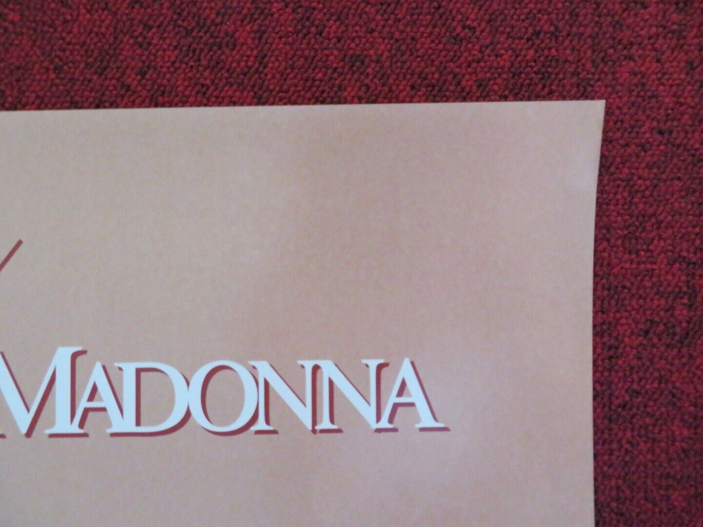 THE NEXT BEST THING FOLDED US ONE SHEET POSTER MADONNA RUPERT EVERETT 2000 Movie posters