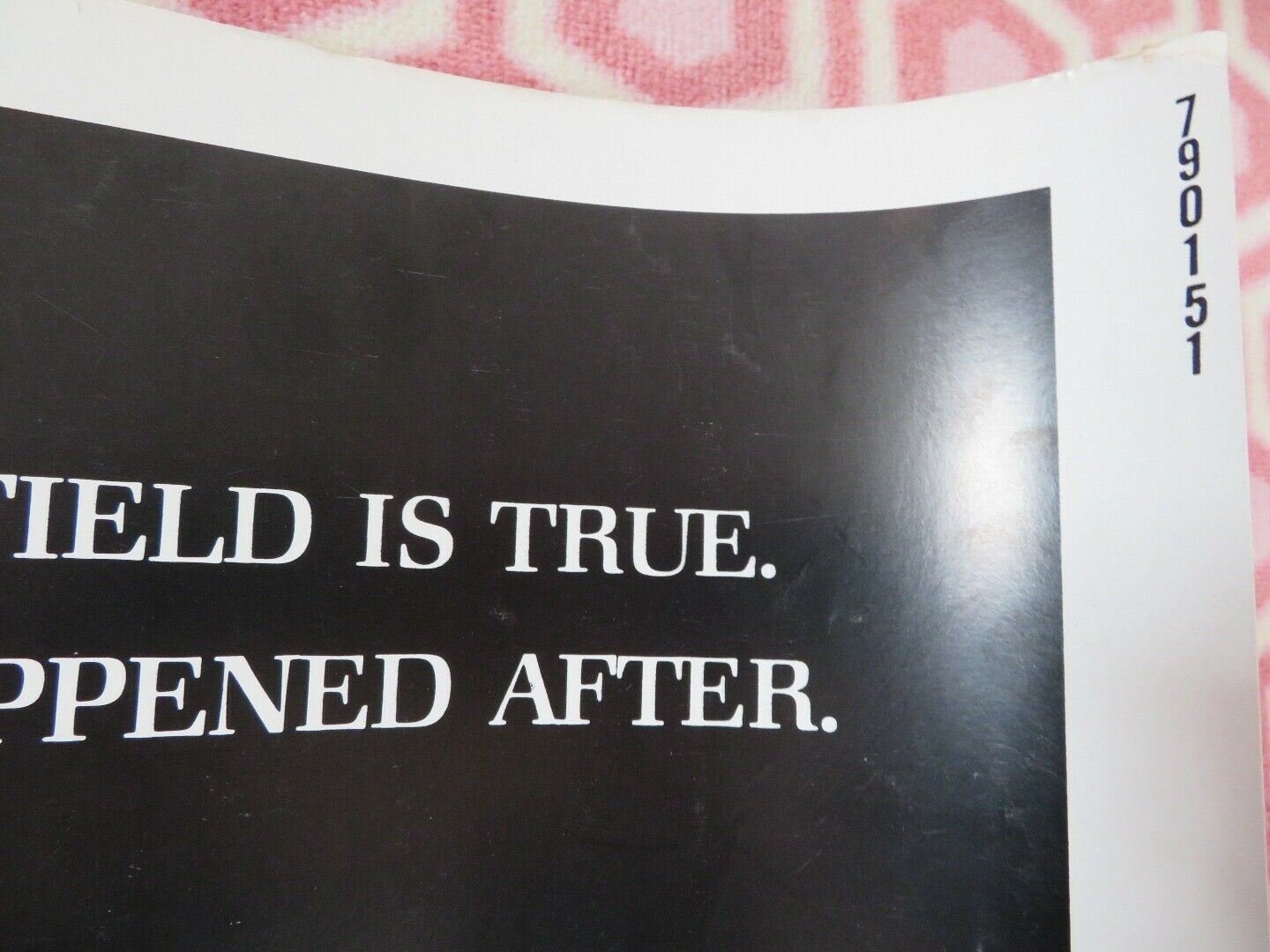 THE ONION FIELD US HALF SHEET (22"x 28") POSTER JOHN SAVAGE JAMES WOODS 1979 Movie posters