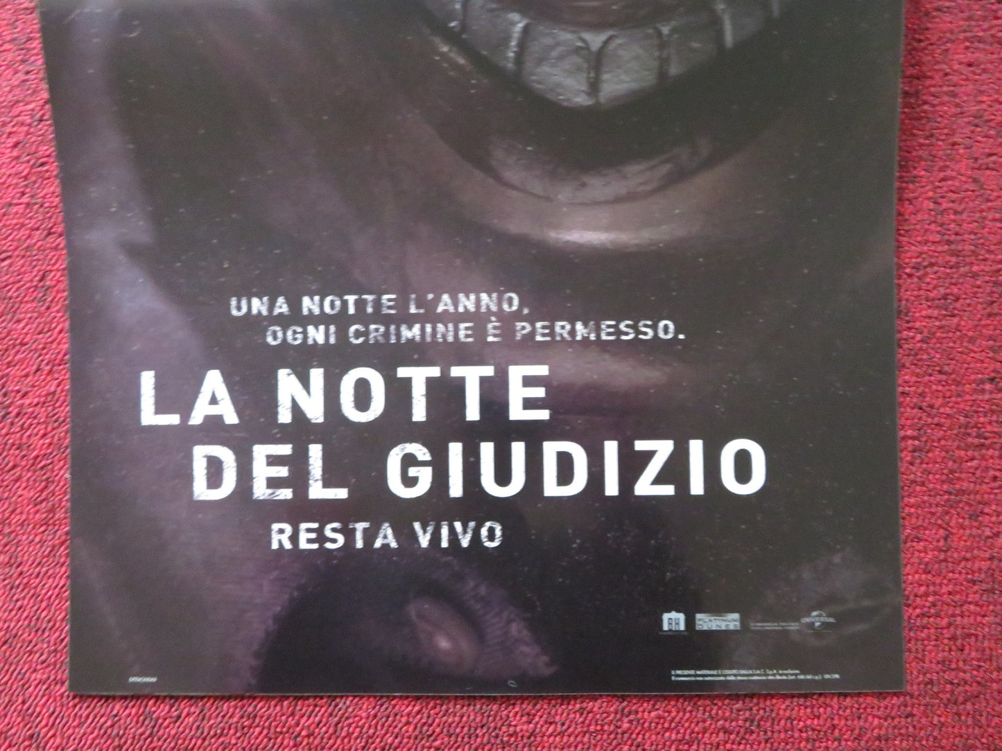 THE PURGE ITALIAN LOCANDINA POSTER ETHAN HAWKE LENA HEADEY 2013 Rendezvous Cinema Movie posters